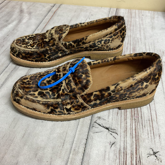 Shoes Luxury Designer By Golden Goose In Animal Print, Size: 39