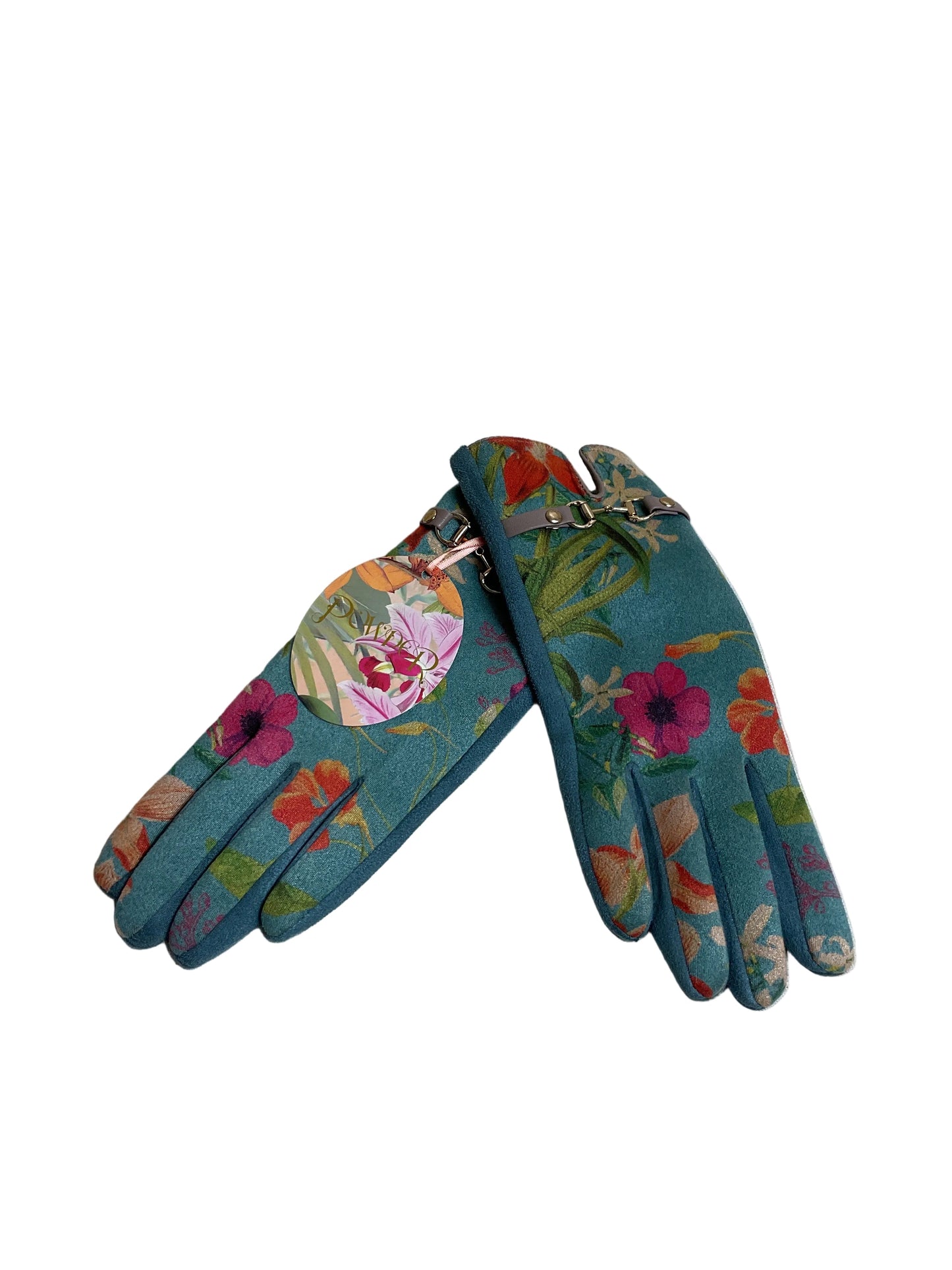 Gloves By Clothes Mentor In Floral Print