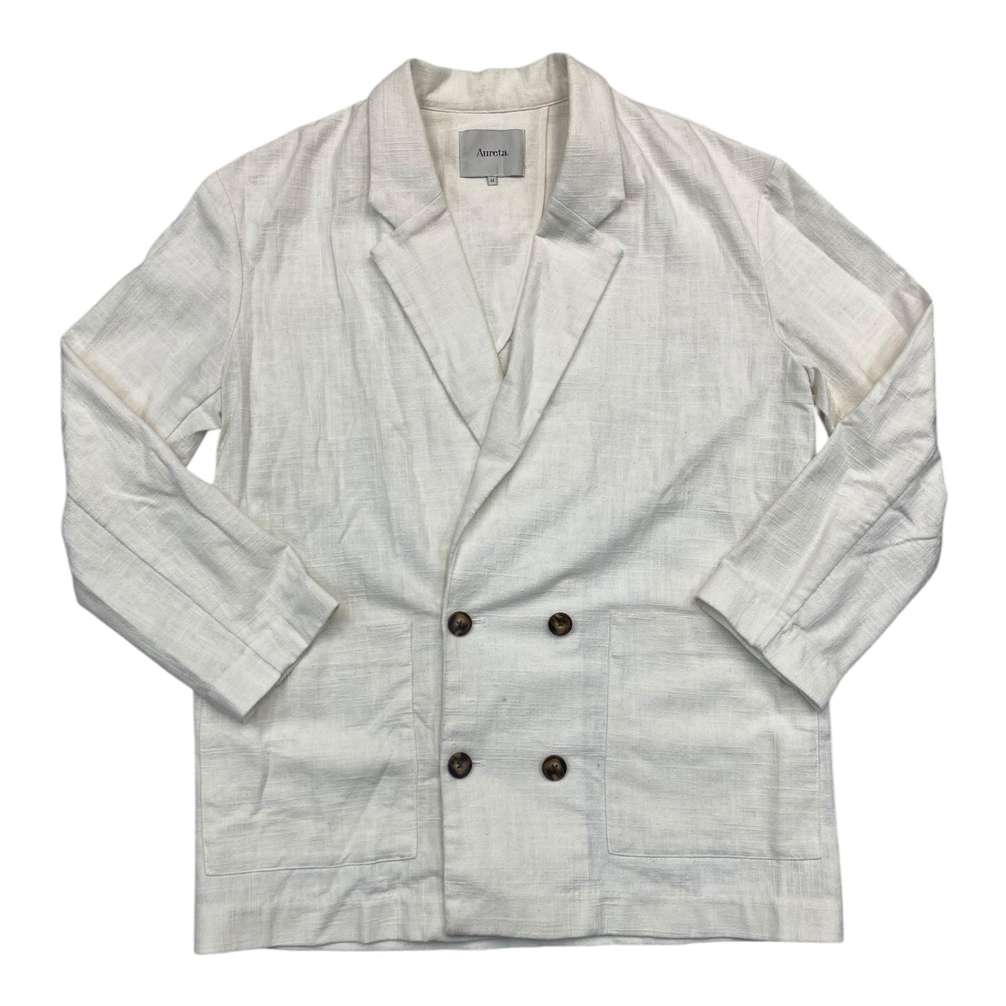 Blazer Designer By Cma In White, Size:M