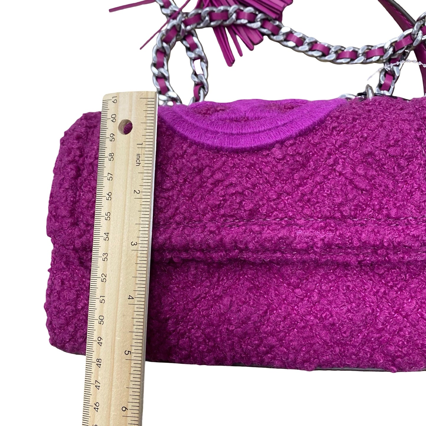 Handbag Designer By Tory Burch In Purple, Size:Small