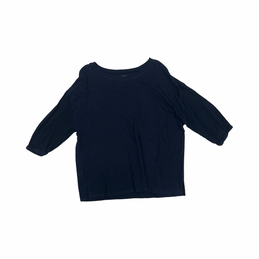 Top Ss By Loft In Navy, Size:M