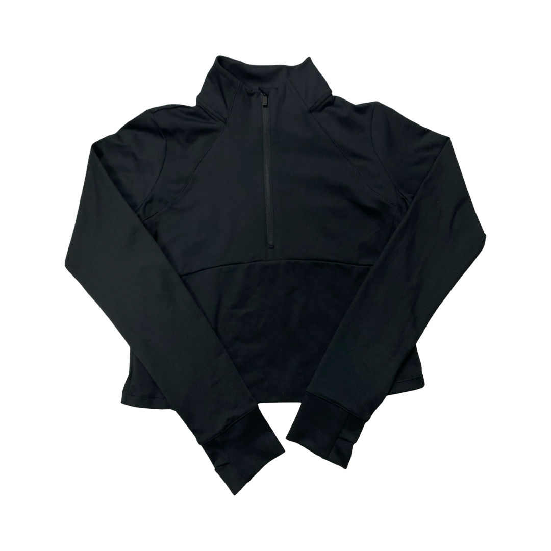 Athletic Top Ls Collar By All In Motion In Black, Size:M