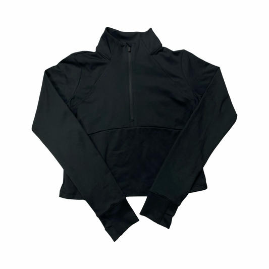Athletic Top Ls Collar By All In Motion In Black, Size:M