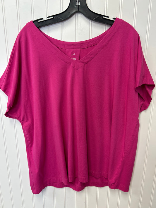 Top Ss By J. Jill In Pink, Size:2X