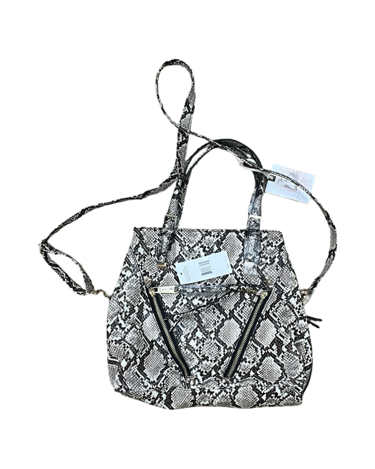 Handbag By Jessica Simpson In Snakeskin Print, Size:Large