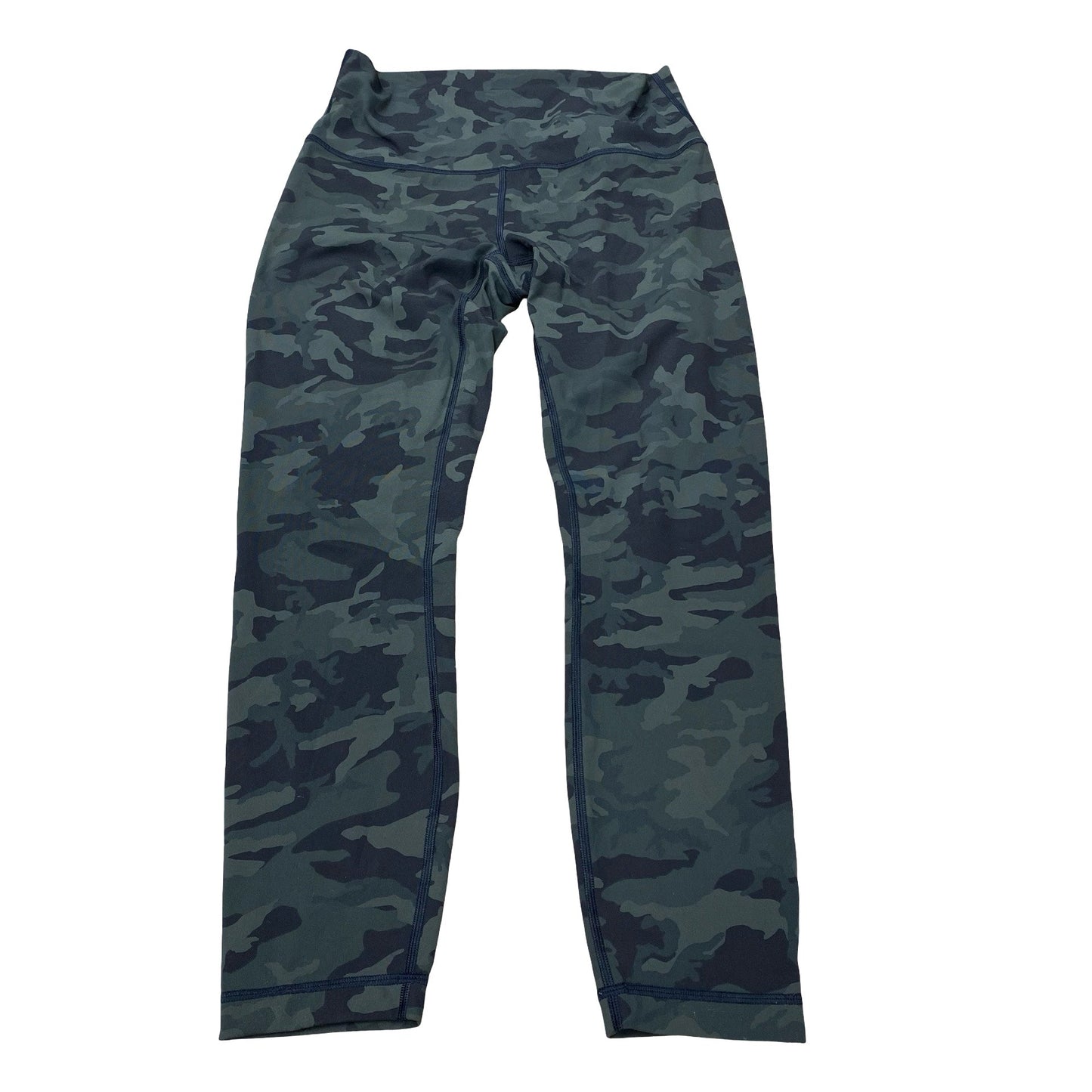 Athletic Leggings By Lululemon In Camouflage Print, Size:8