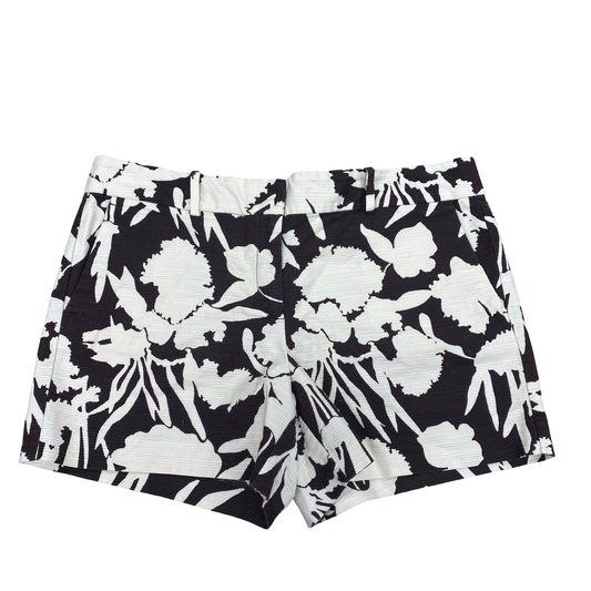 Shorts By Ann Taylor In Brown & Cream, Size:14