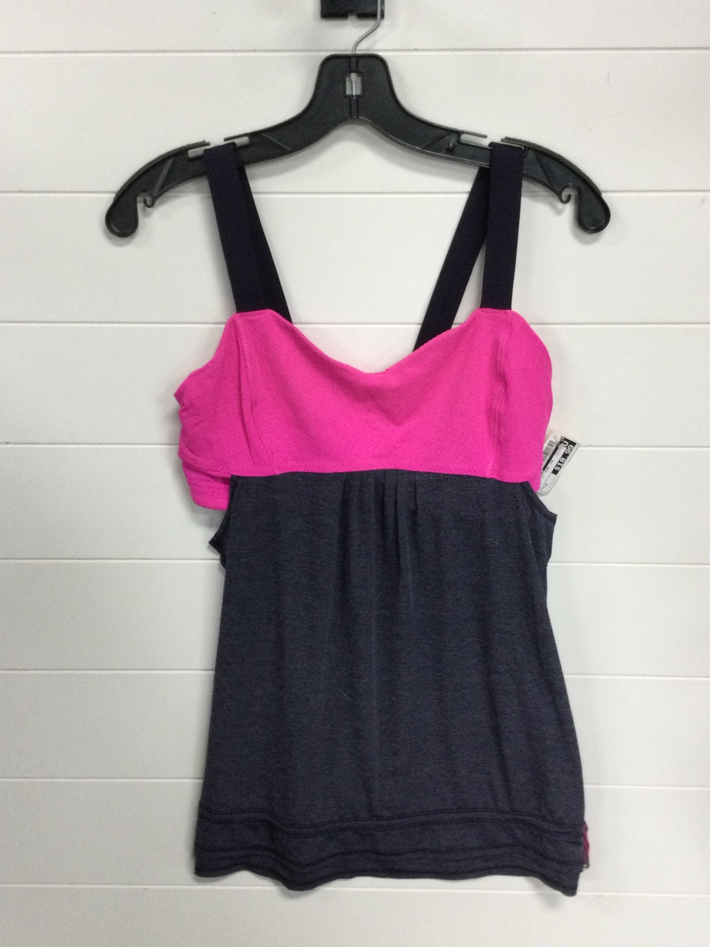 Athletic Tank Top By Lululemon In Pink, Size:8