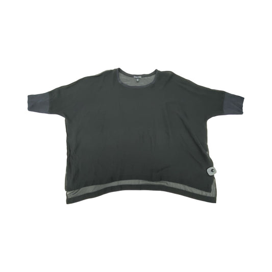 Top Ss Designer By Eileen Fisher In Black, Size:L