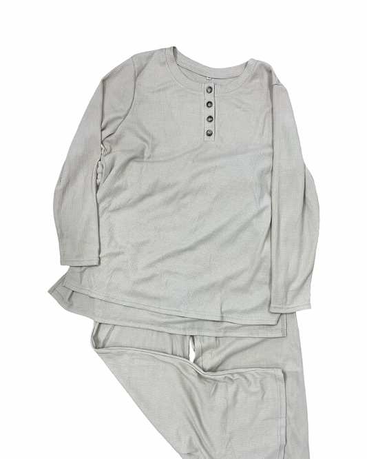 Lounge Set Pants By Clothes Mentor In Tan, Size:1X
