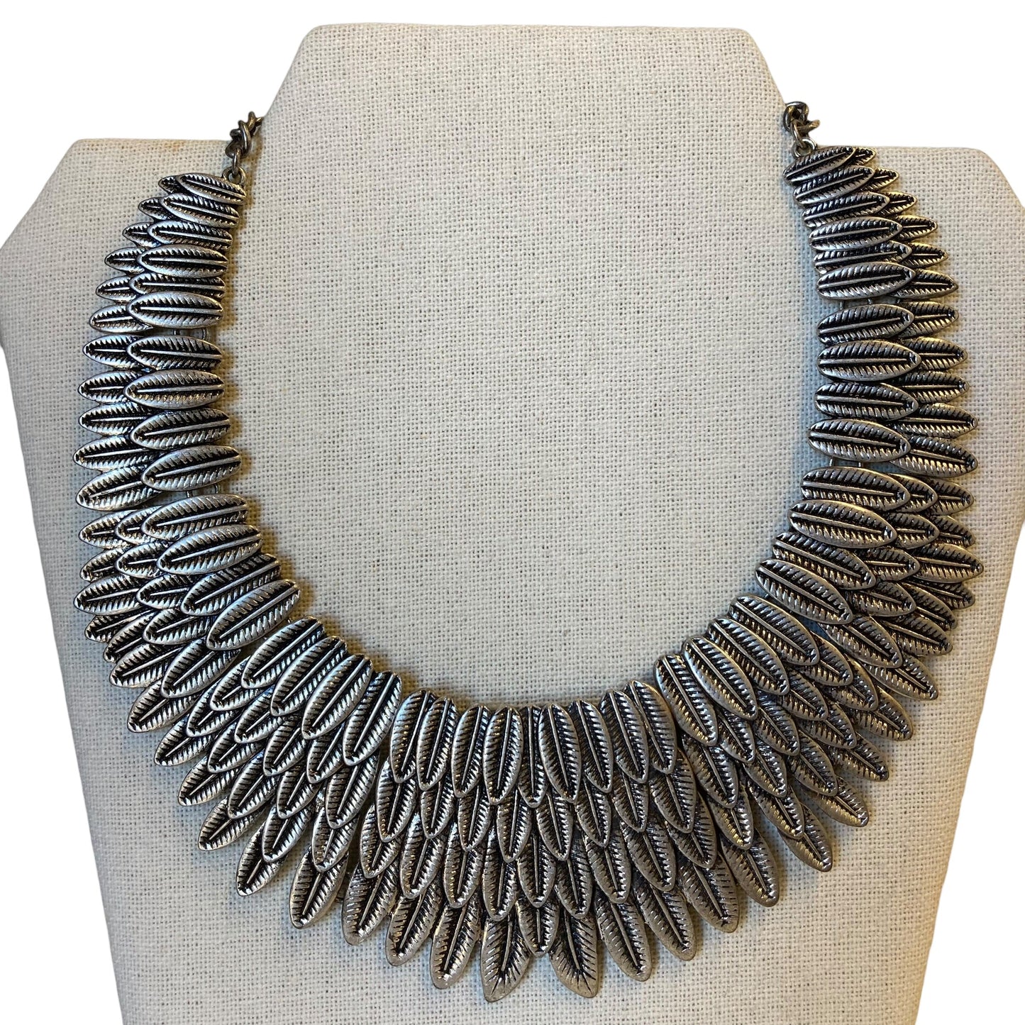 Necklace Statement In Silver