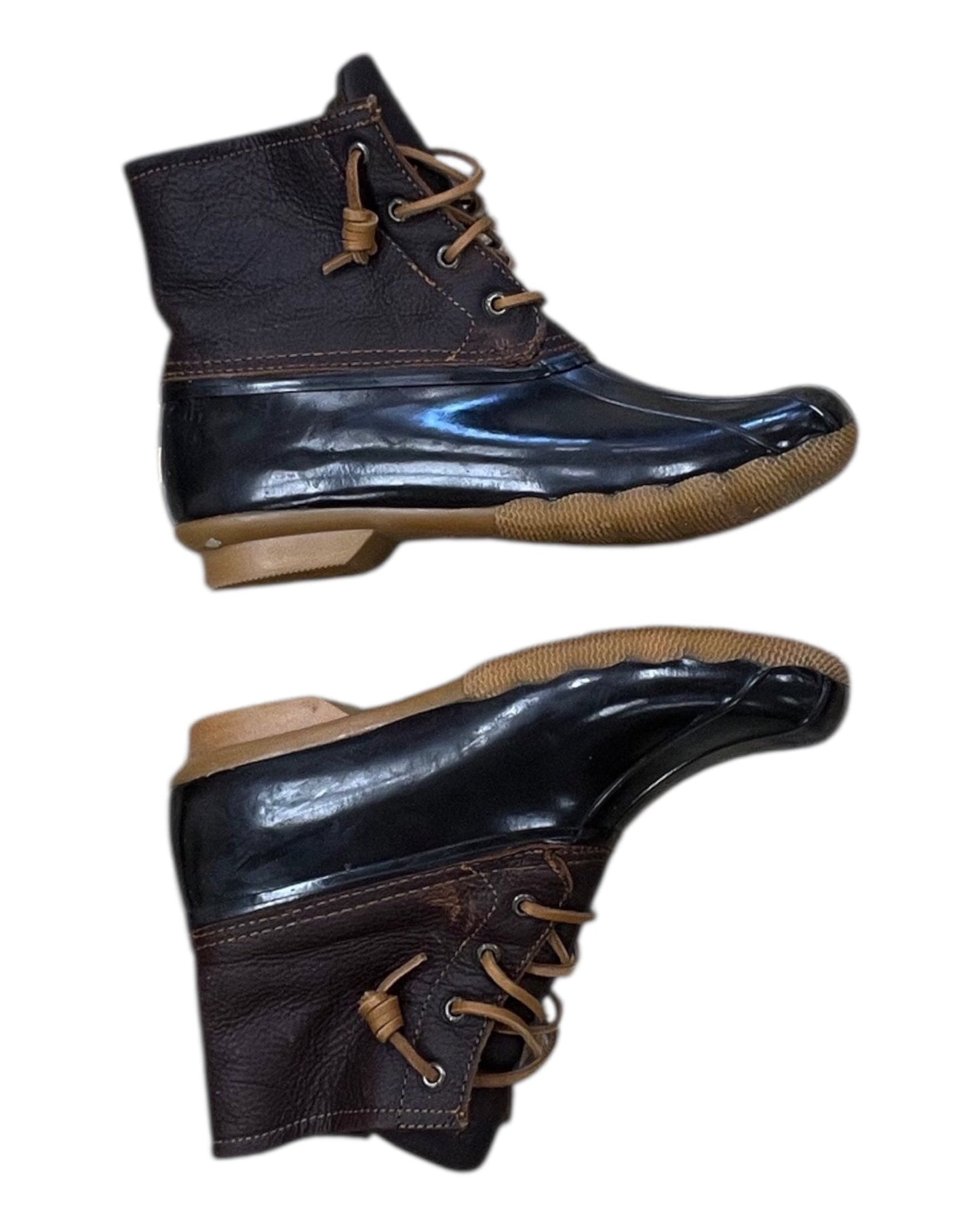 Boots Rain By Sperry In Brown, Size:8