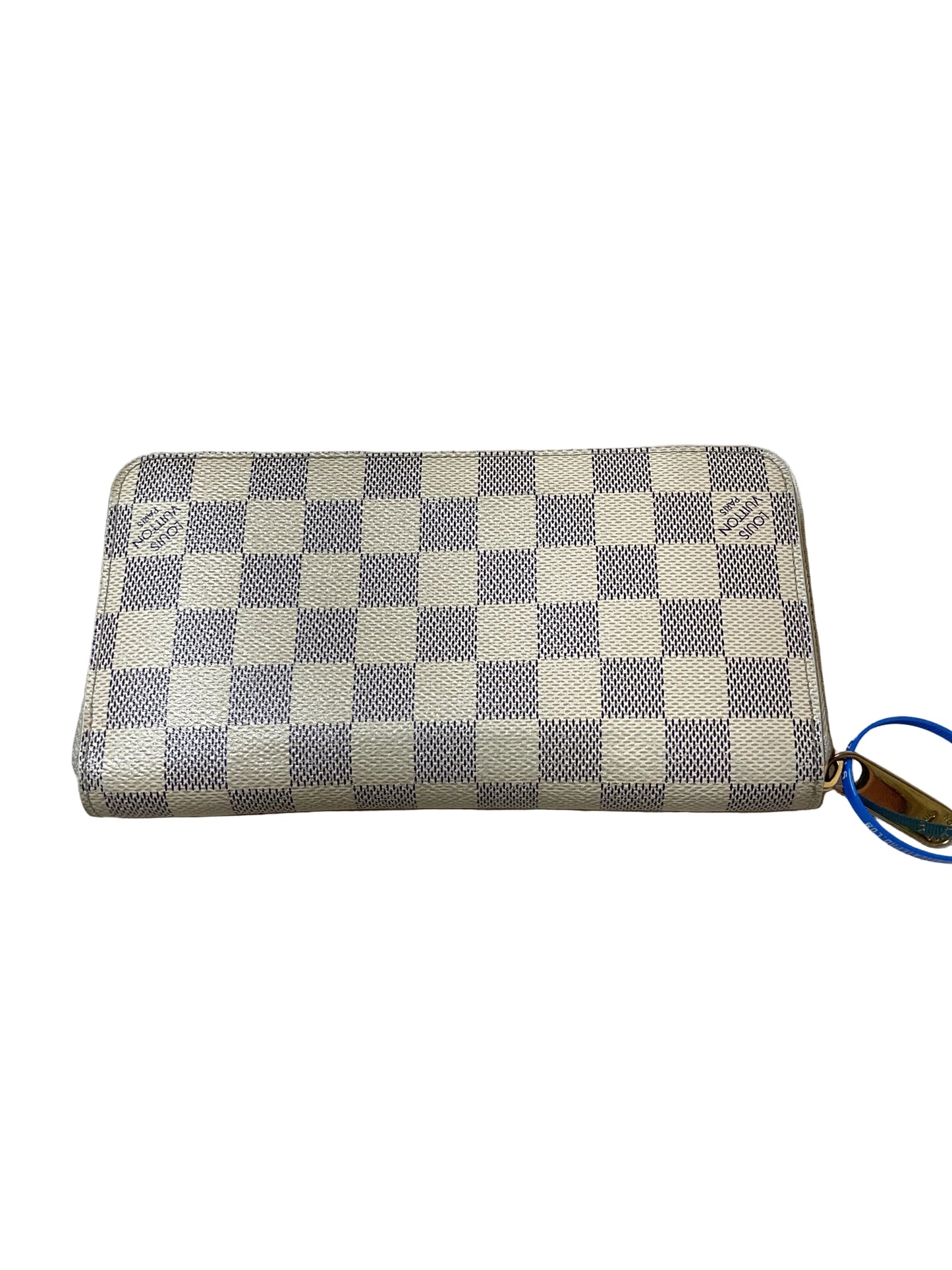 Wallet Luxury Designer By Louis Vuitton In Checkered Pattern, Size:Medium