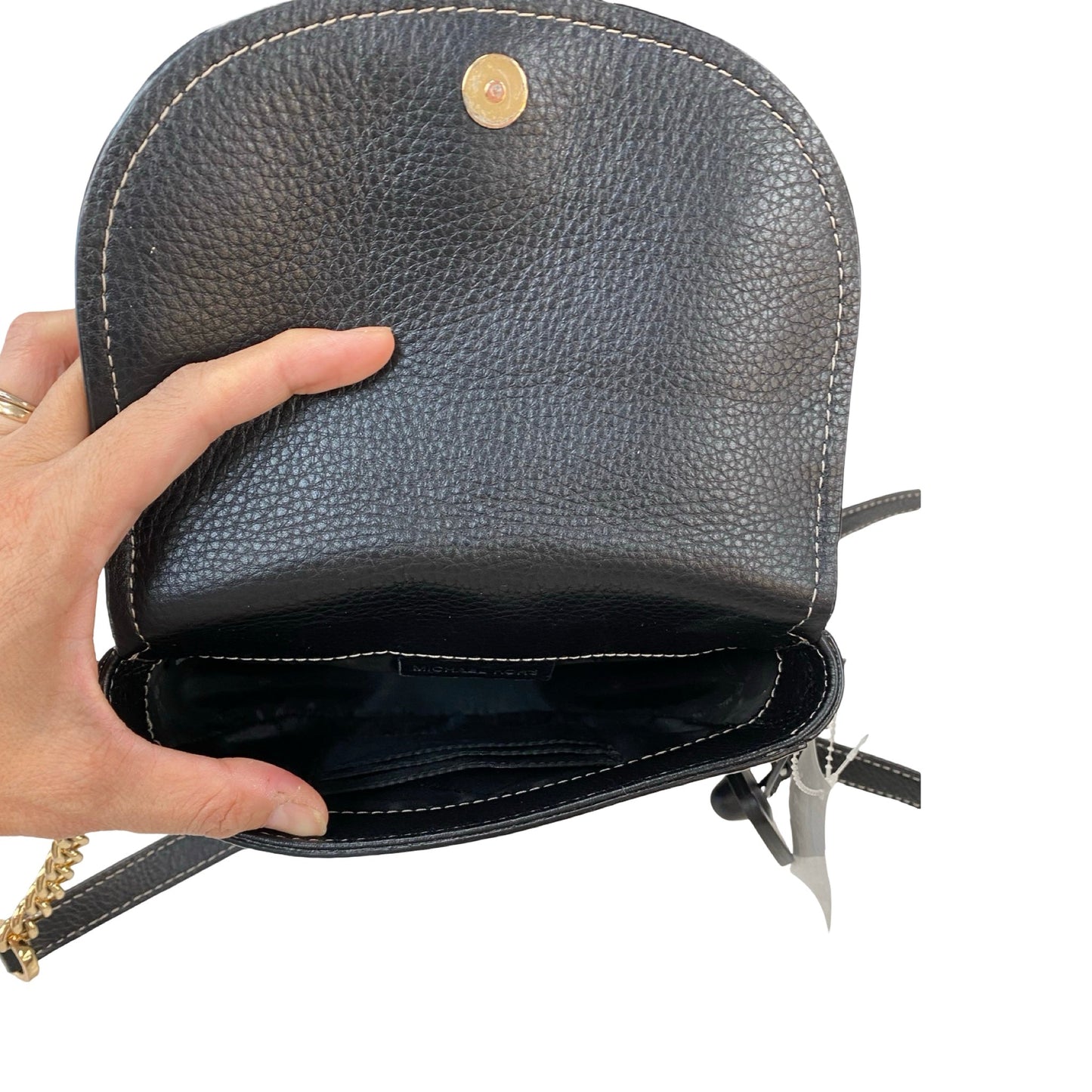 Handbag Designer By Michael Kors In Black, Size:Small