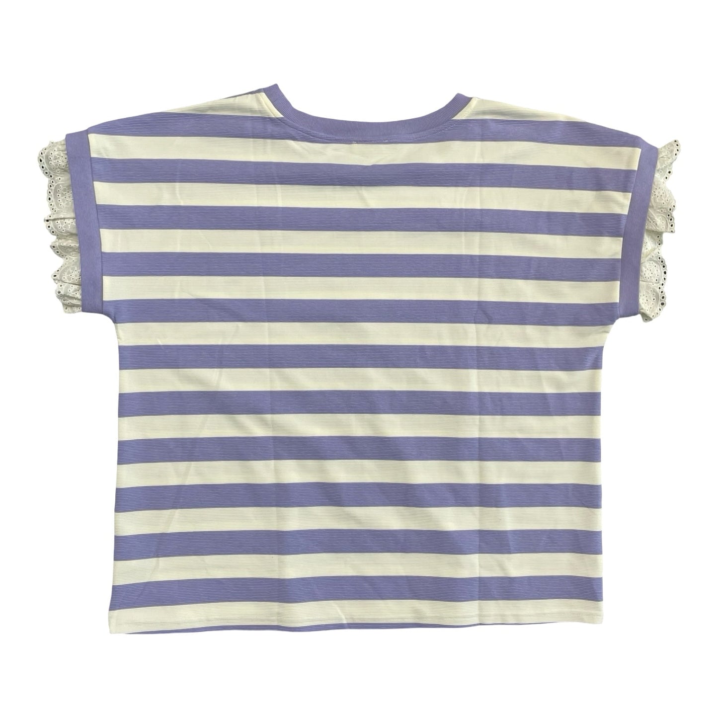 Top Ss By Oddi In Striped Pattern, Size:3X