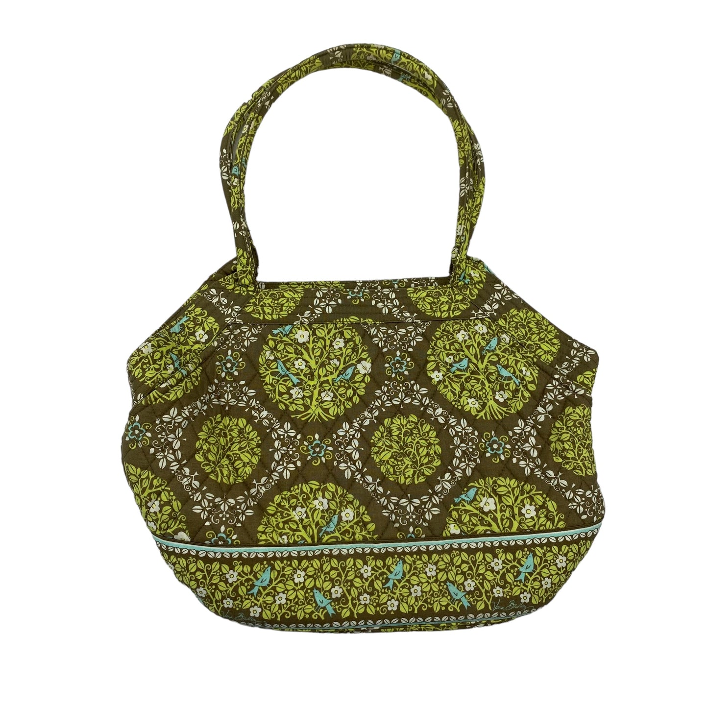 GREEN HANDBAG by VERA BRADLEY Size:MEDIUM