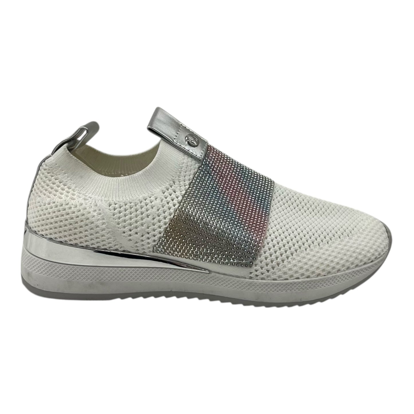 Shoes Sneakers By Nine West In Cream, Size:5