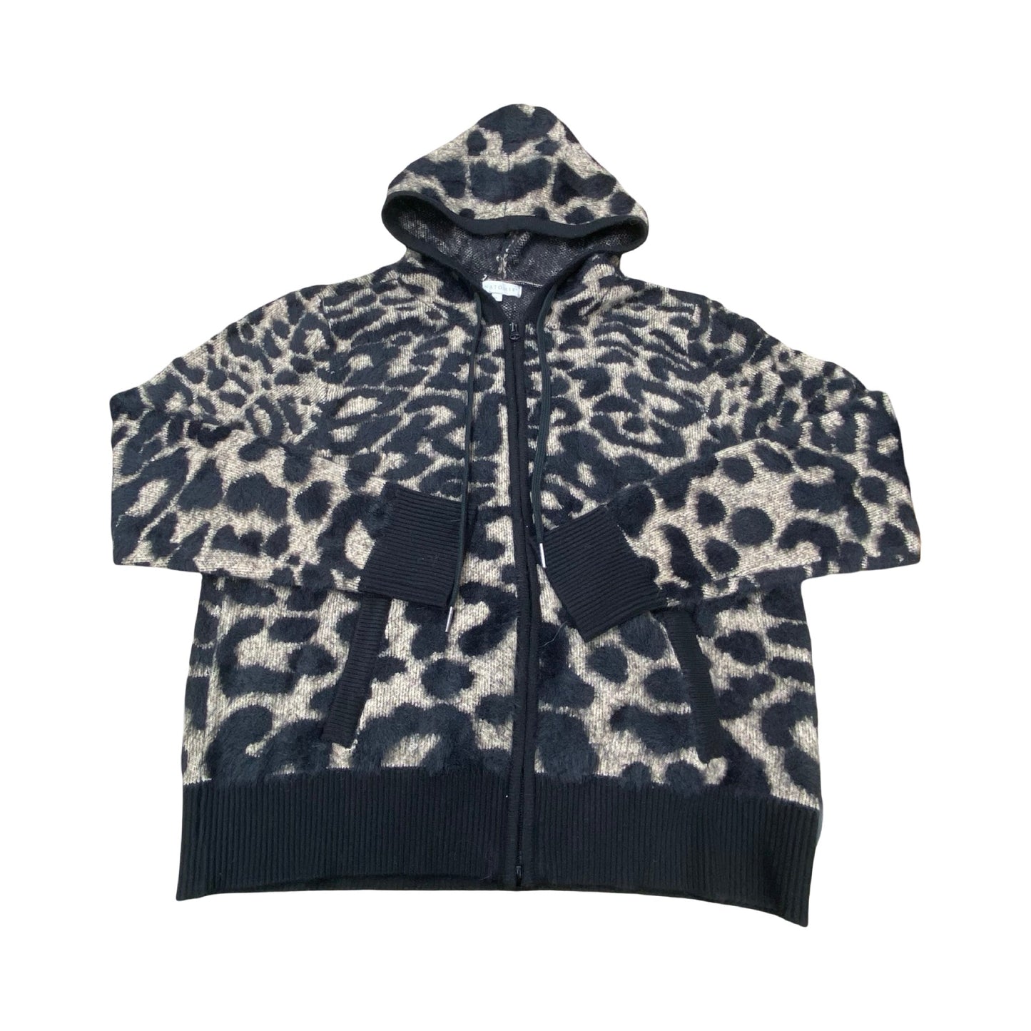 Sweatshirt Hoodie By Cmb In Animal Print, Size:L