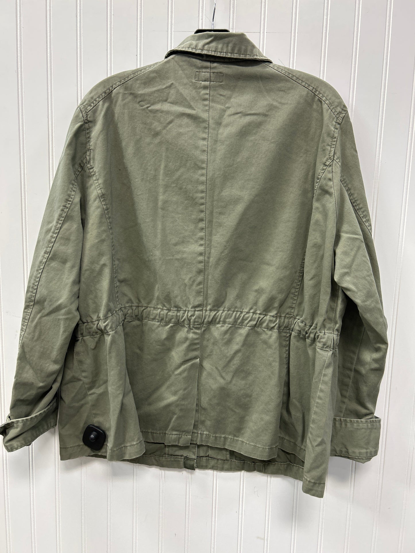 Jacket Shirt By Ana In Green, Size:Xxl