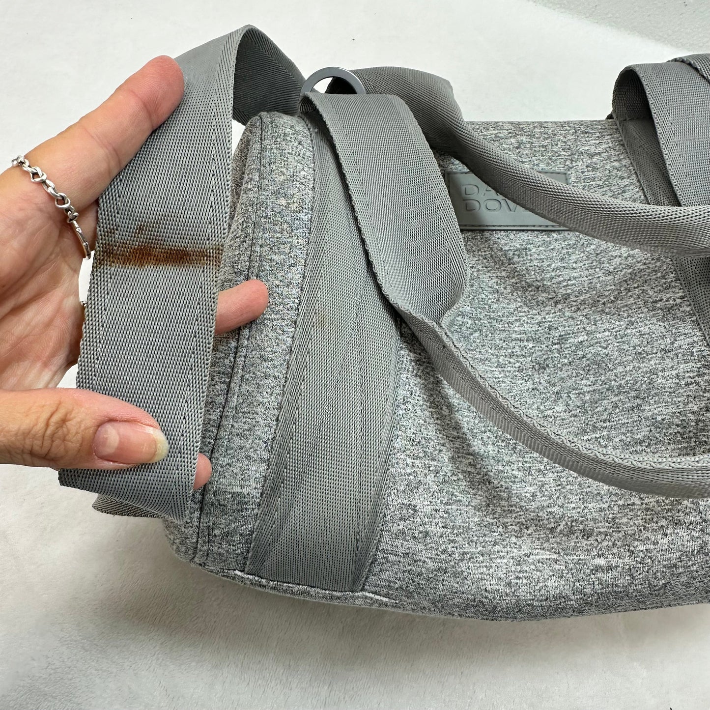 Landon Carryall neoprene bag Handbag & wristlet By DAGNE & DOVER, Size: Medium