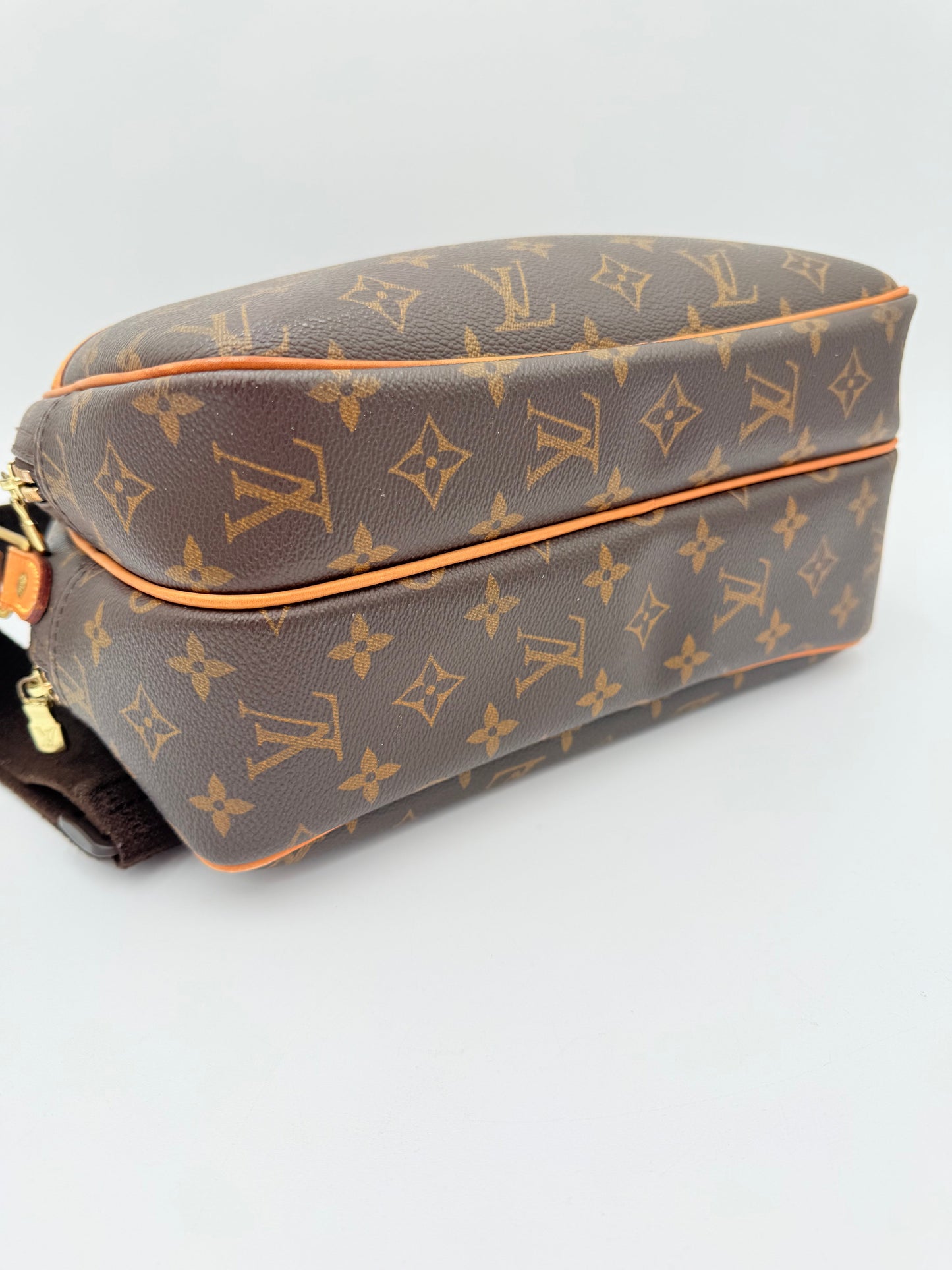 Crossbody Luxury Designer By Louis Vuitton In Brown & Tan, Size:Small