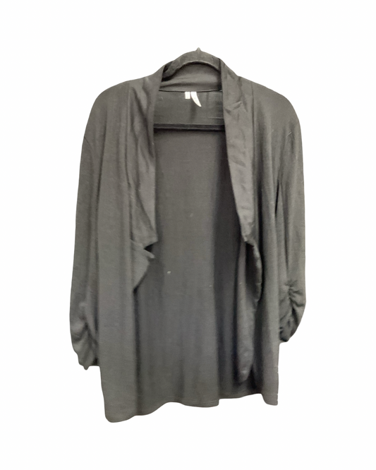 Cardigan By Studio Y In Black, Size:Xl