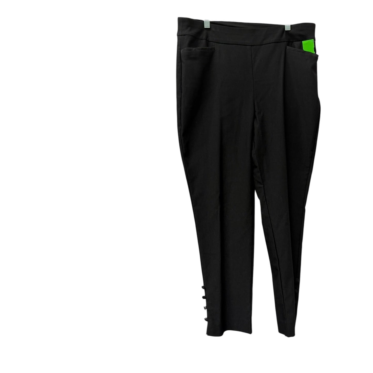 Pants Leggings By Chicos In Black, Size:L