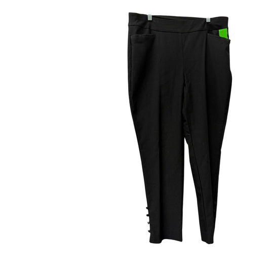 Pants Leggings By Chicos In Black, Size:L