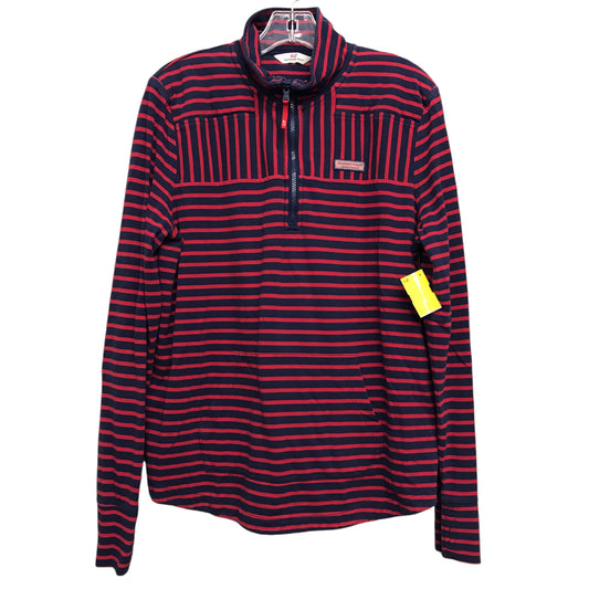 Top Ls By Vineyard Vines In Blue & Red, Size:Xl