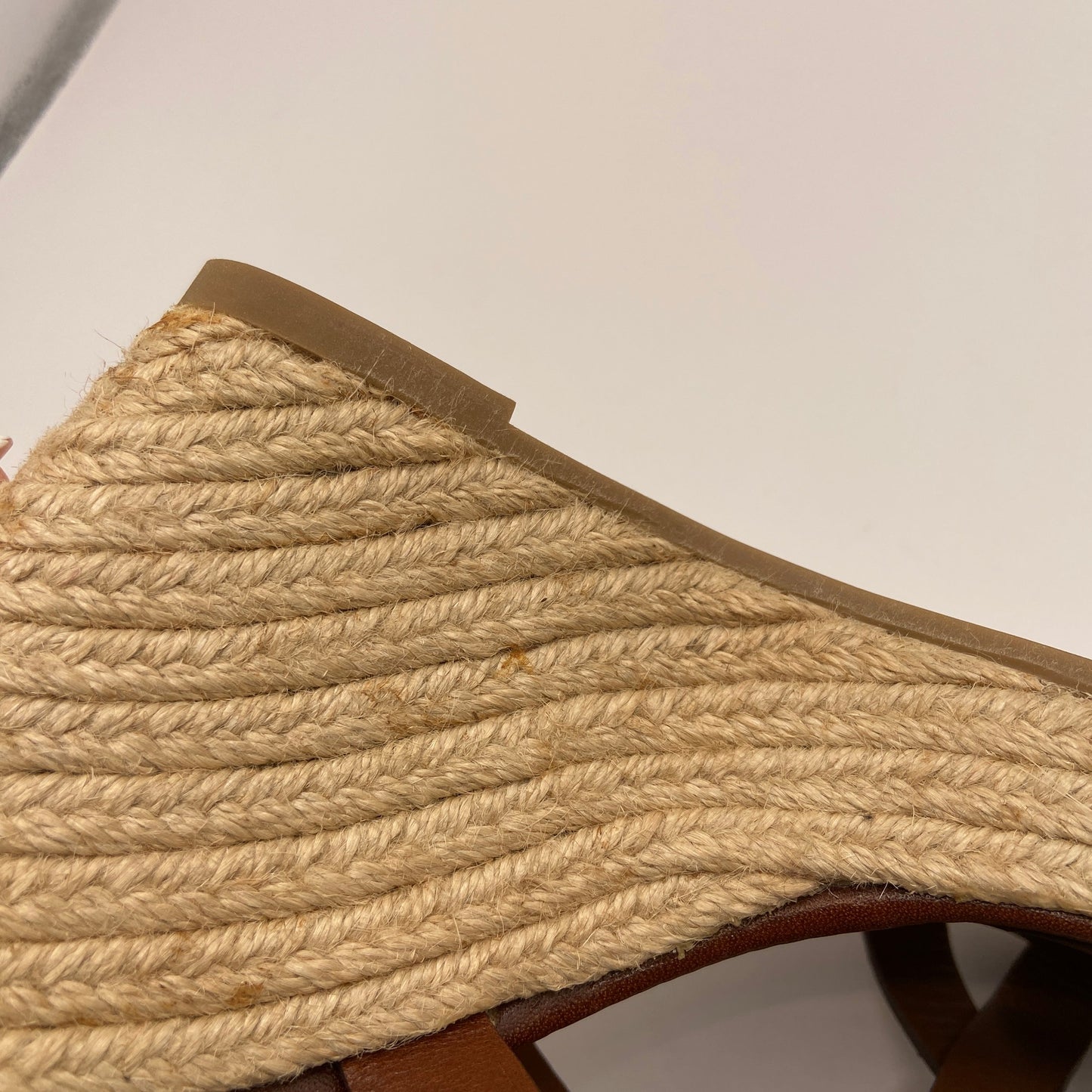 Sandals Luxury Designer By Burberry In Brown, Size: 10