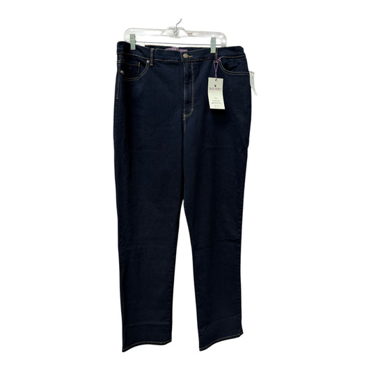 Jeans Skinny By Gloria Vanderbilt In Blue, Size:18