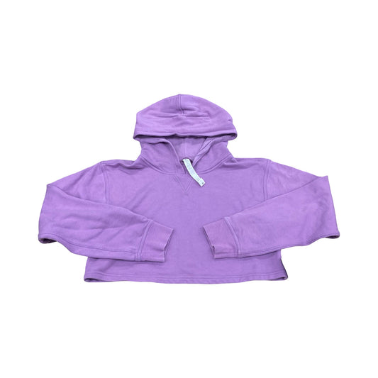 Athletic Top Ls Hoodie By Lululemon In Purple, Size:6