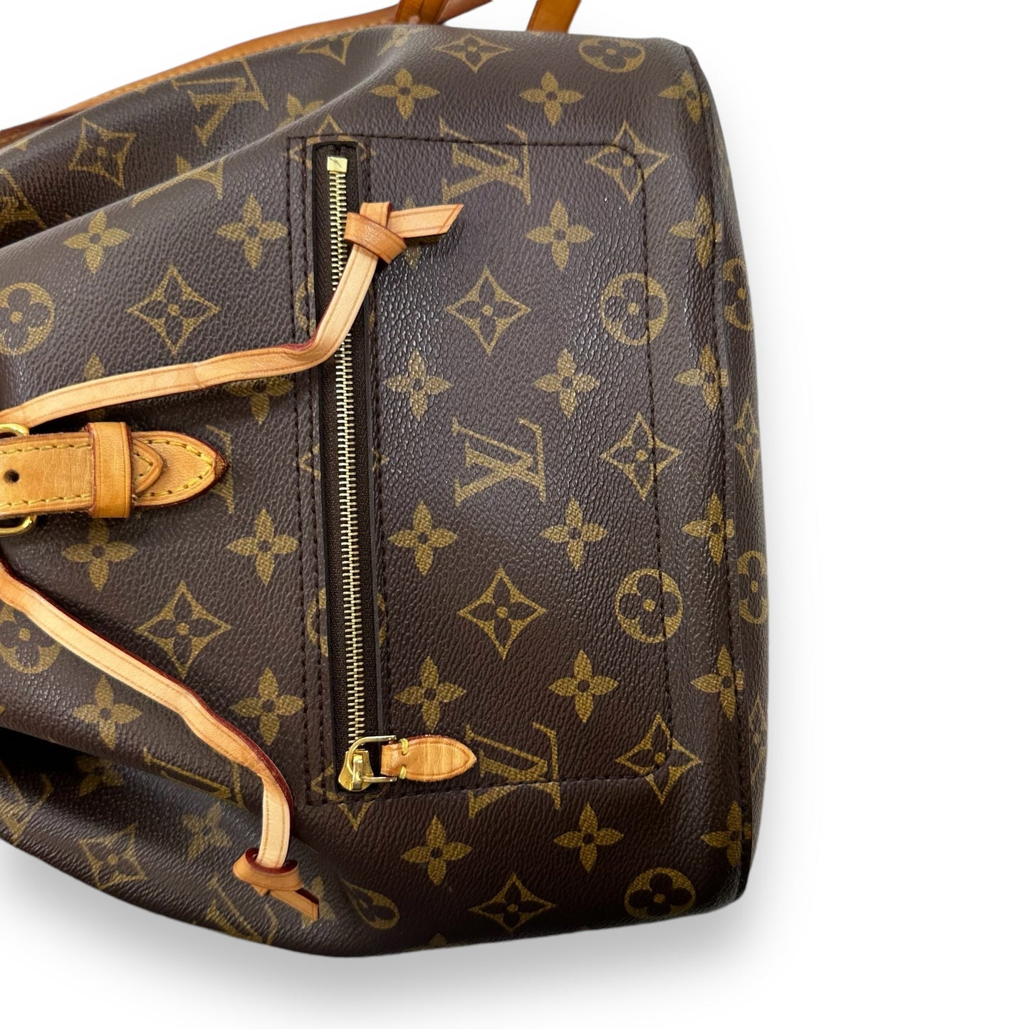 Monogram Montsouris NM Backpack Designer By Louis Vuitton, Size: Small