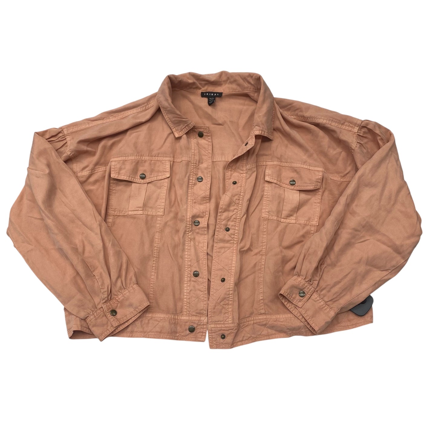 Jacket Other By Tribal In Peach, Size:Xl