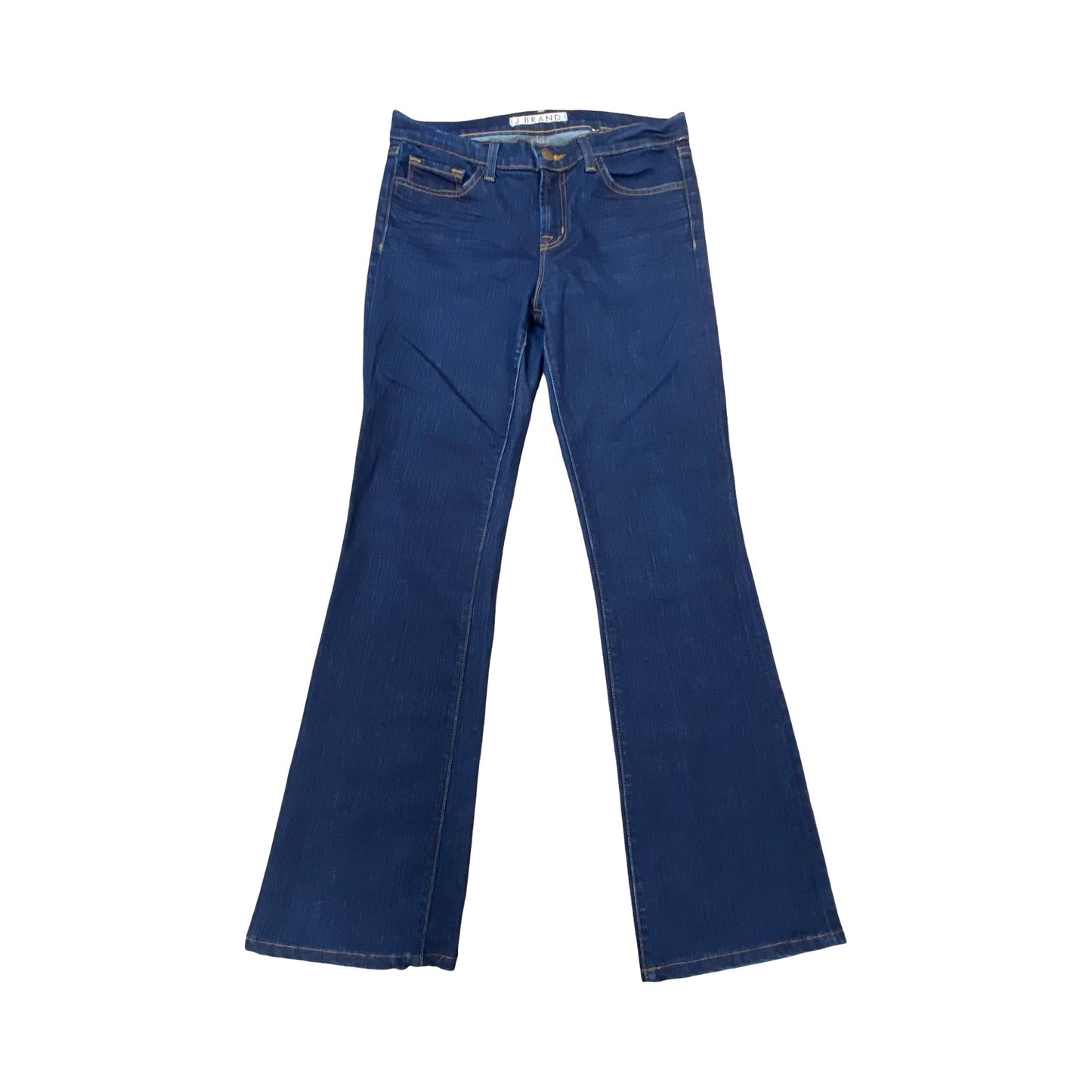 Jeans Boot Cut By J Brand In Blue Denim, Size:8