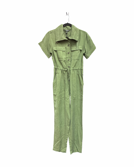 Jumpsuit By Banana Republic In Green, Size:Xs