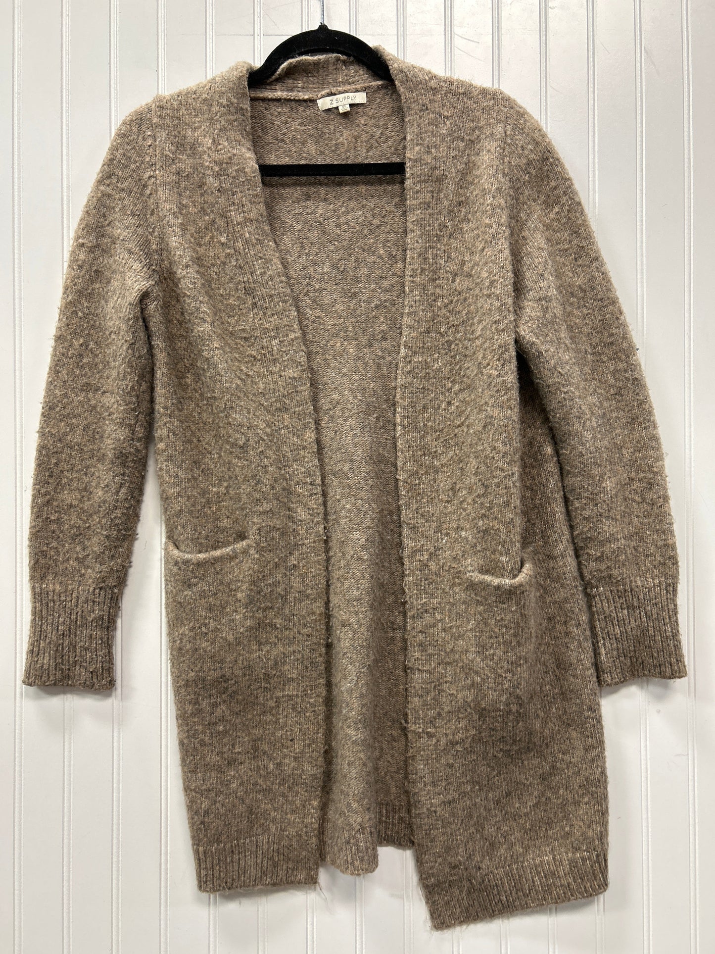 Sweater Cardigan By Z Supply In Brown, Size:Xs