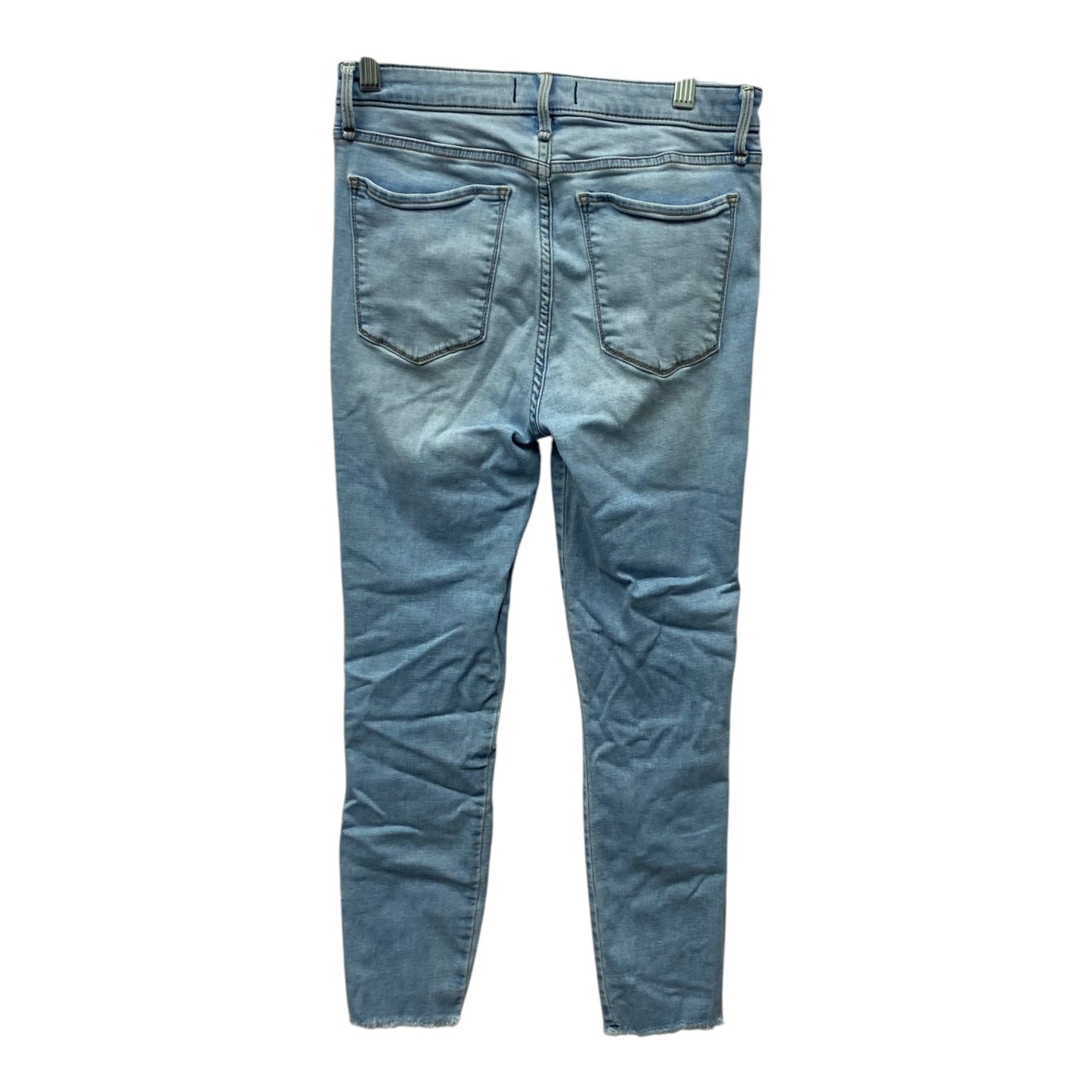 Jeans Skinny By Abercrombie And Fitch In Blue Denim, Size:6