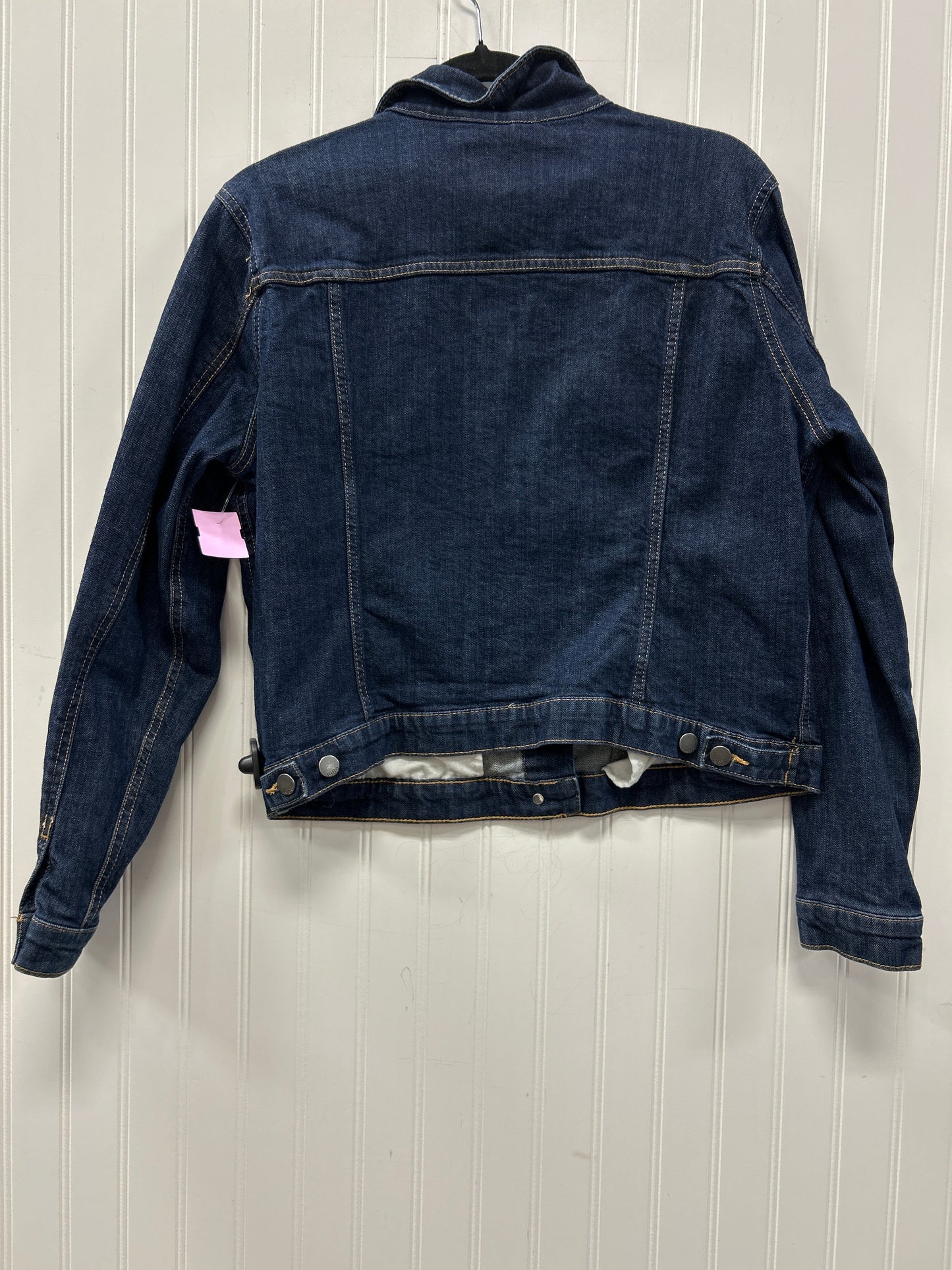 Jacket Denim By Gap In Blue Denim, Size:Xl