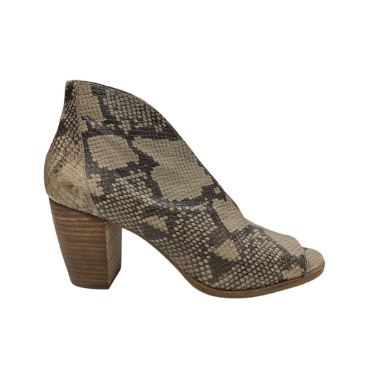 Shoes Heels Block By Lucky Brand In Snakeskin Print