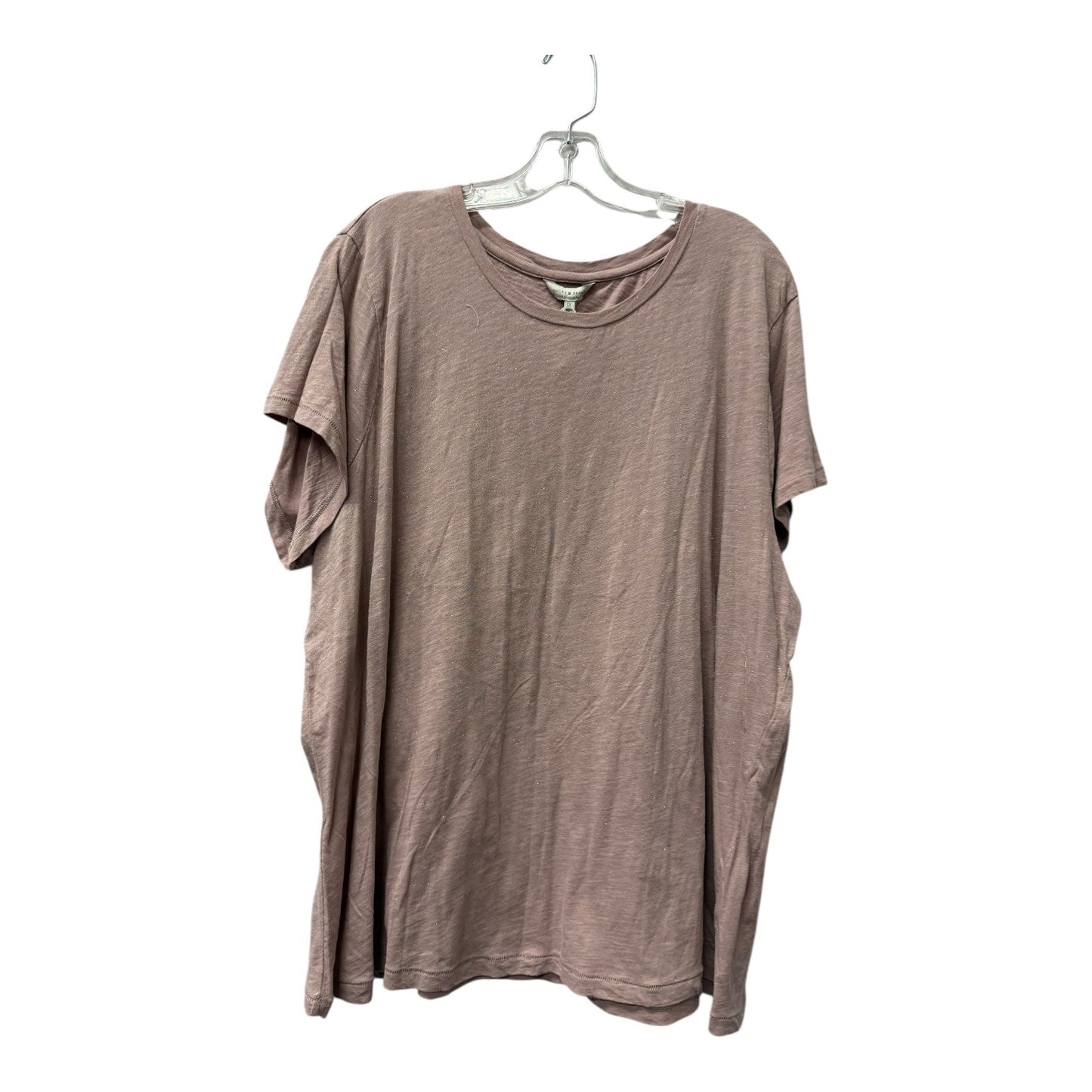 Top Ss By Lucky Brand In Pink, Size:1X