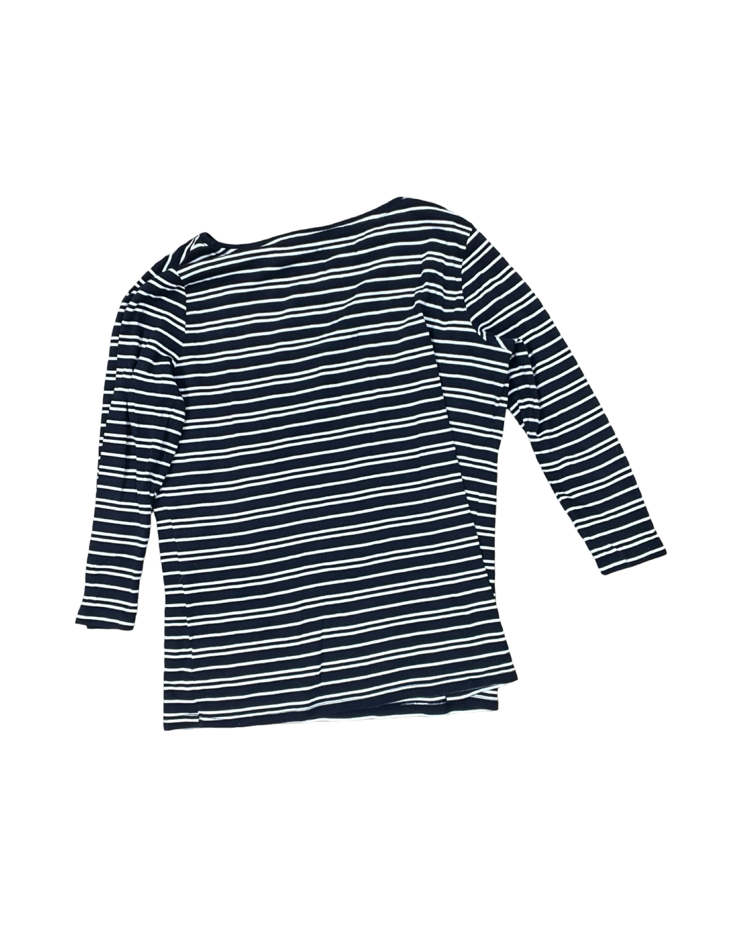 Top 3/4 Sleeve Basic By Talbots In Navy, Size:Xl