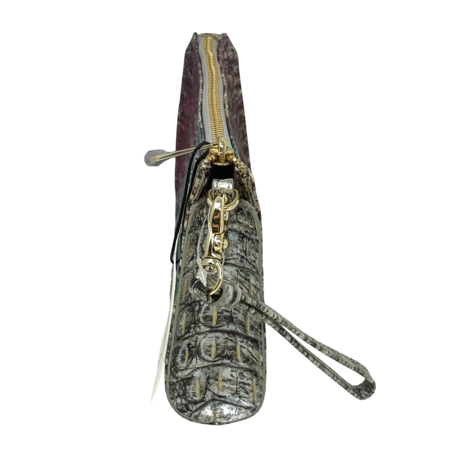 Daisy Carnival Ombré Melbourne Wristlet Designer By Brahmin, Size: Medium