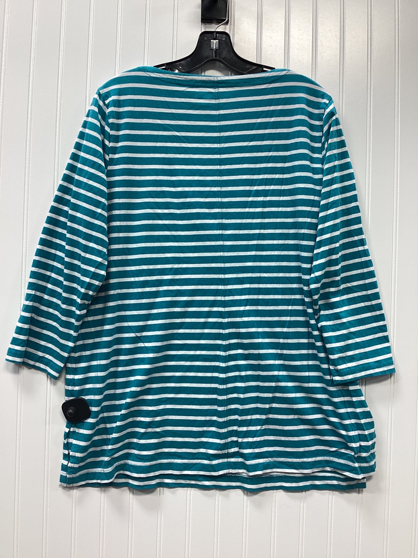Top Ls By Duluth Trading In Blue, Size:1X