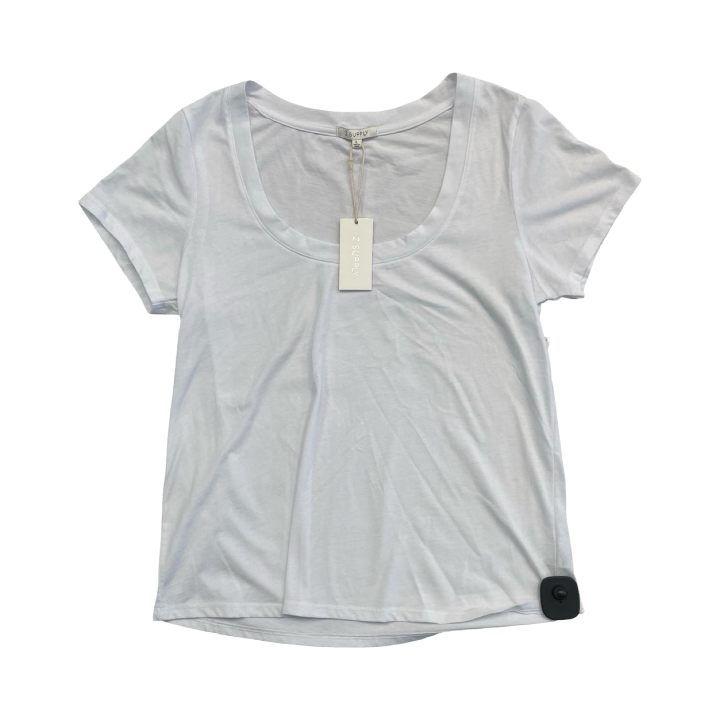 Top Ss Basic By Z Supply In White, Size:L