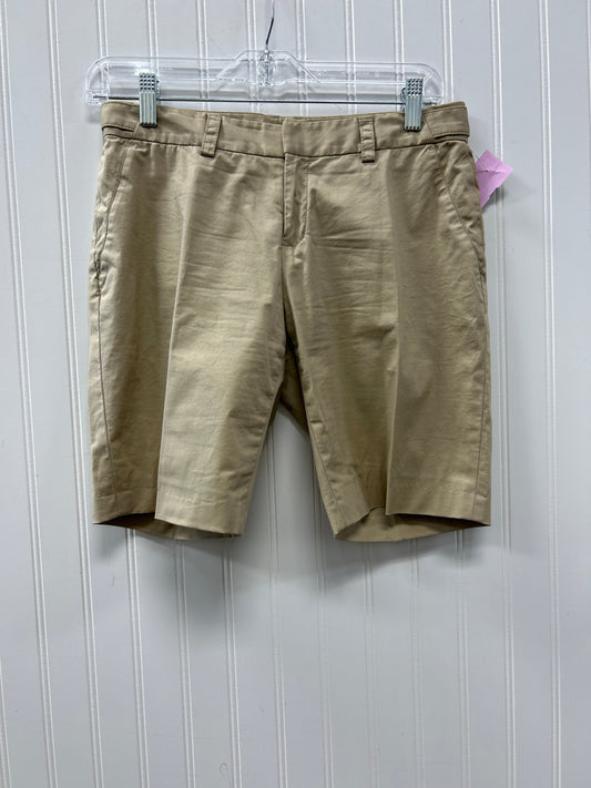 Shorts By Banana Republic In Tan, Size:4P