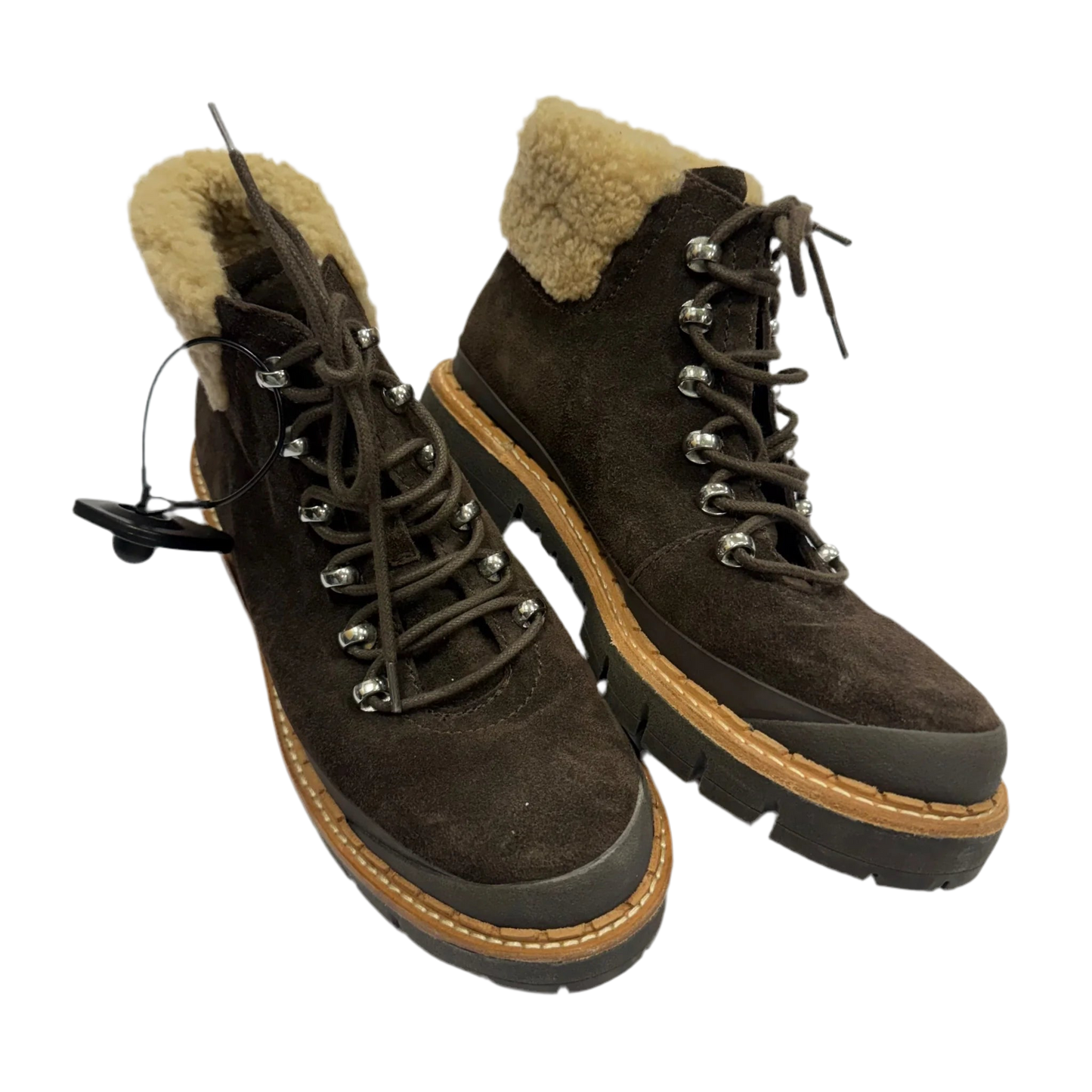Boots Snow By Marc Fisher In Brown, Size: 8