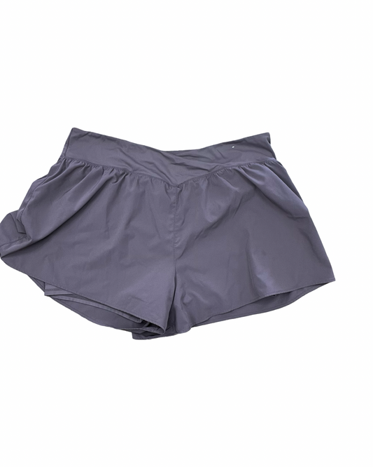 Athletic Shorts By Maurices In Grey, Size:1X