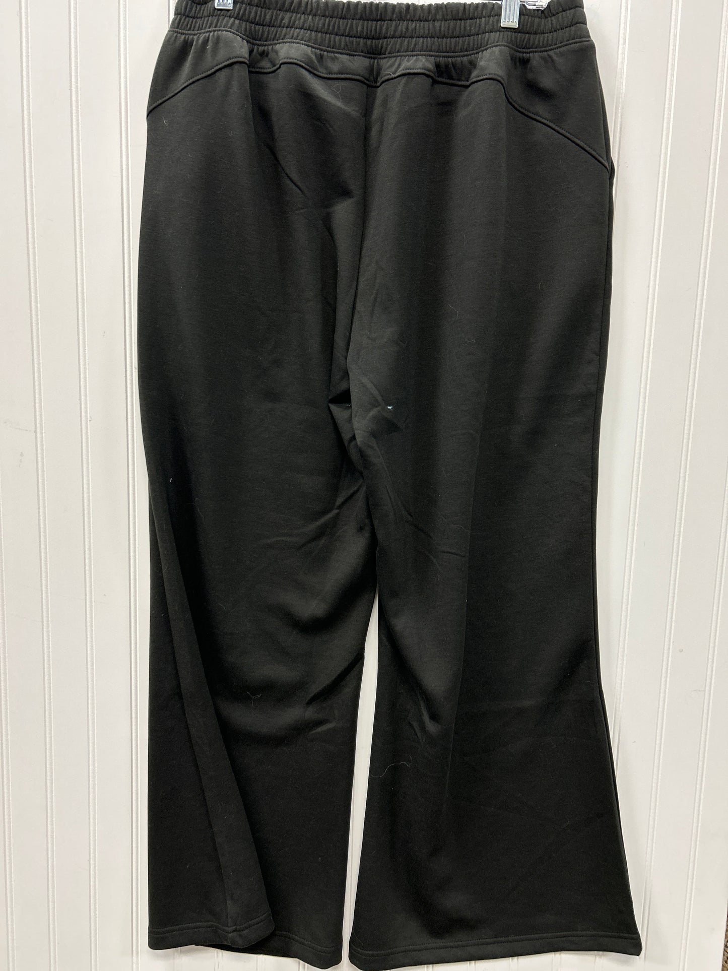 Athletic Pants By Zenana In Black, Size:1X