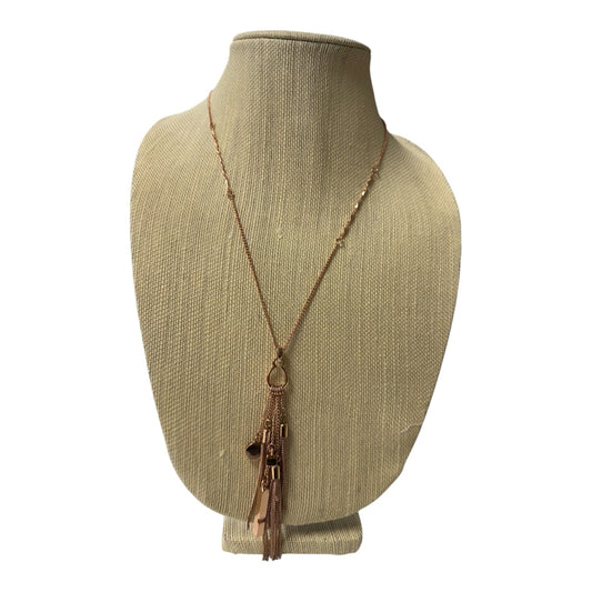 Necklace Pendant By Charming Charlie In Rose Gold